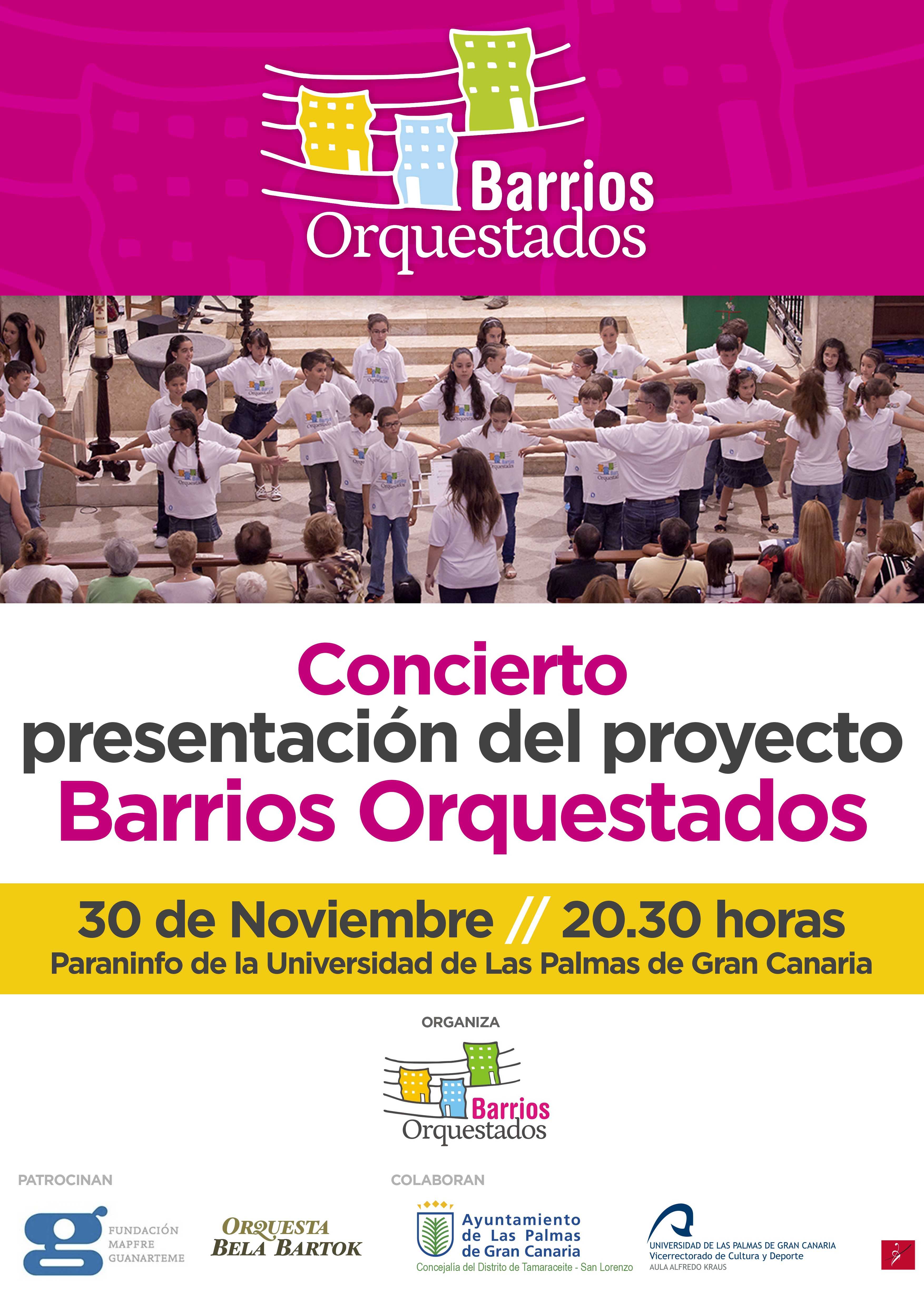 Barrios Orquestados - Presentación 30 de nov. (Paraninfo)