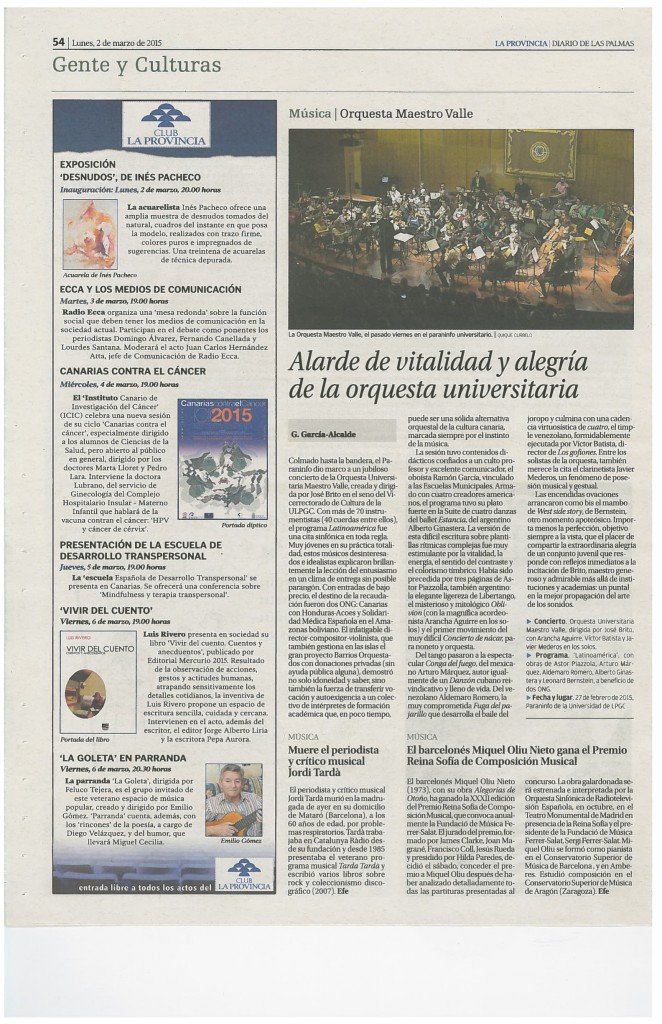 2015-02-27 Artículo la Provincia Latinoamérica