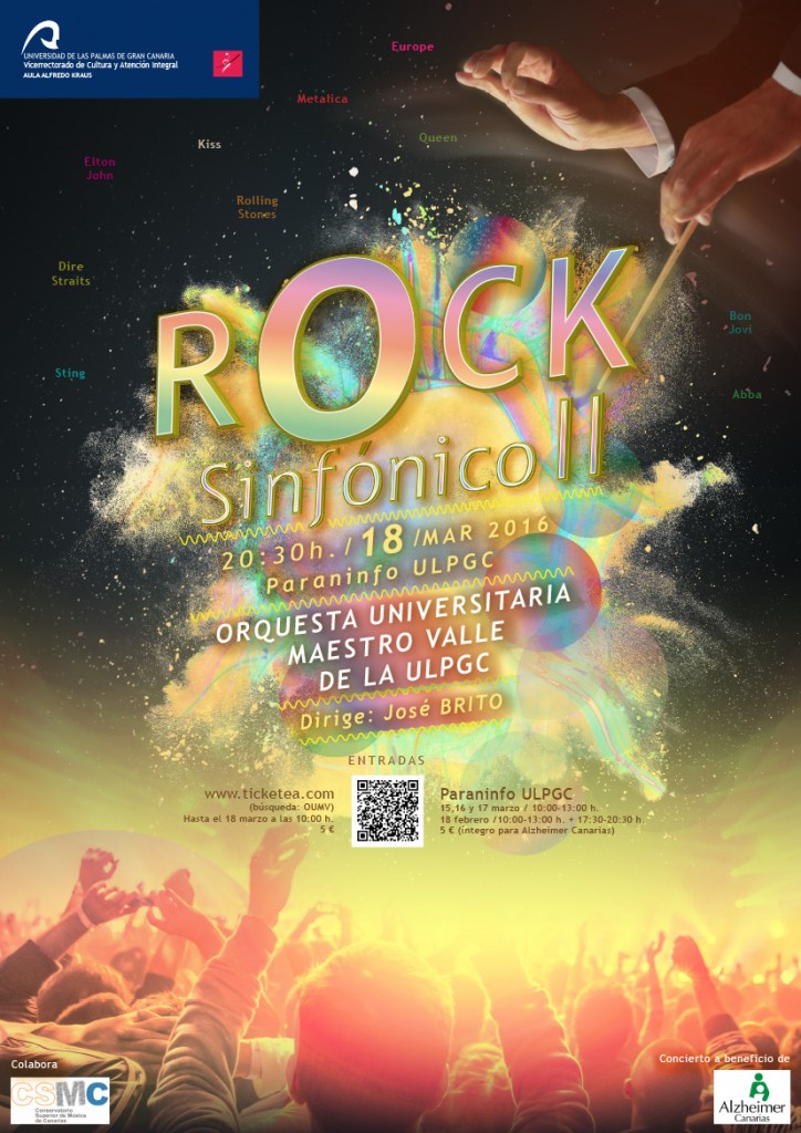 cartel Rock Sinfónico