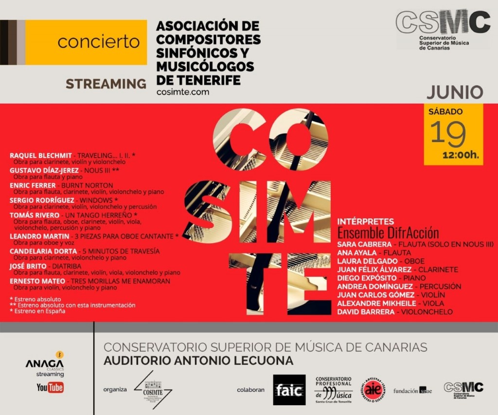 2021-06-19 Info concierto de COSIMTE en streaming
